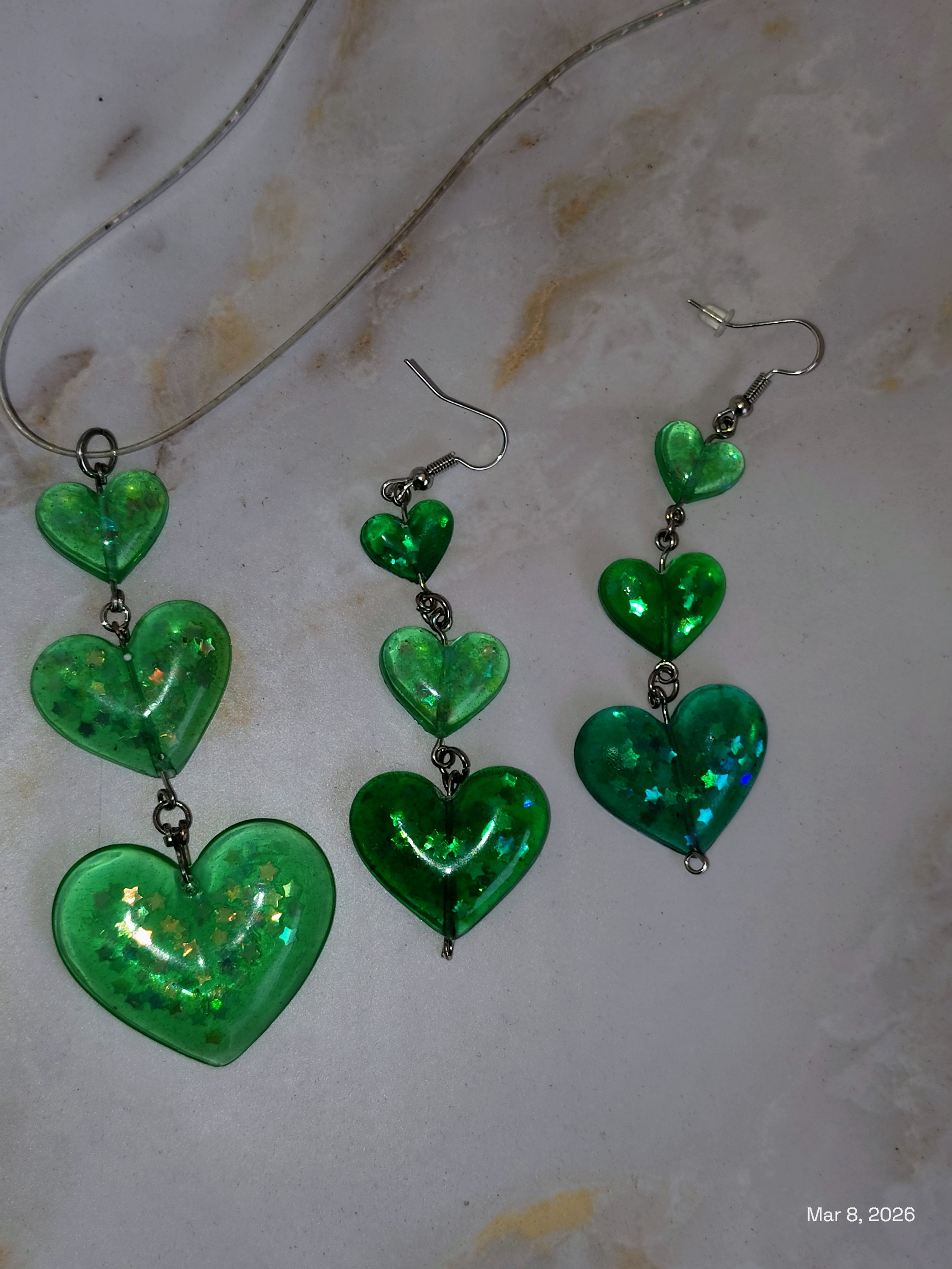 St Patrick's Day themed jewelry