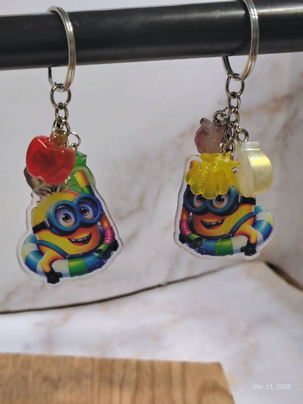 Minion keychains