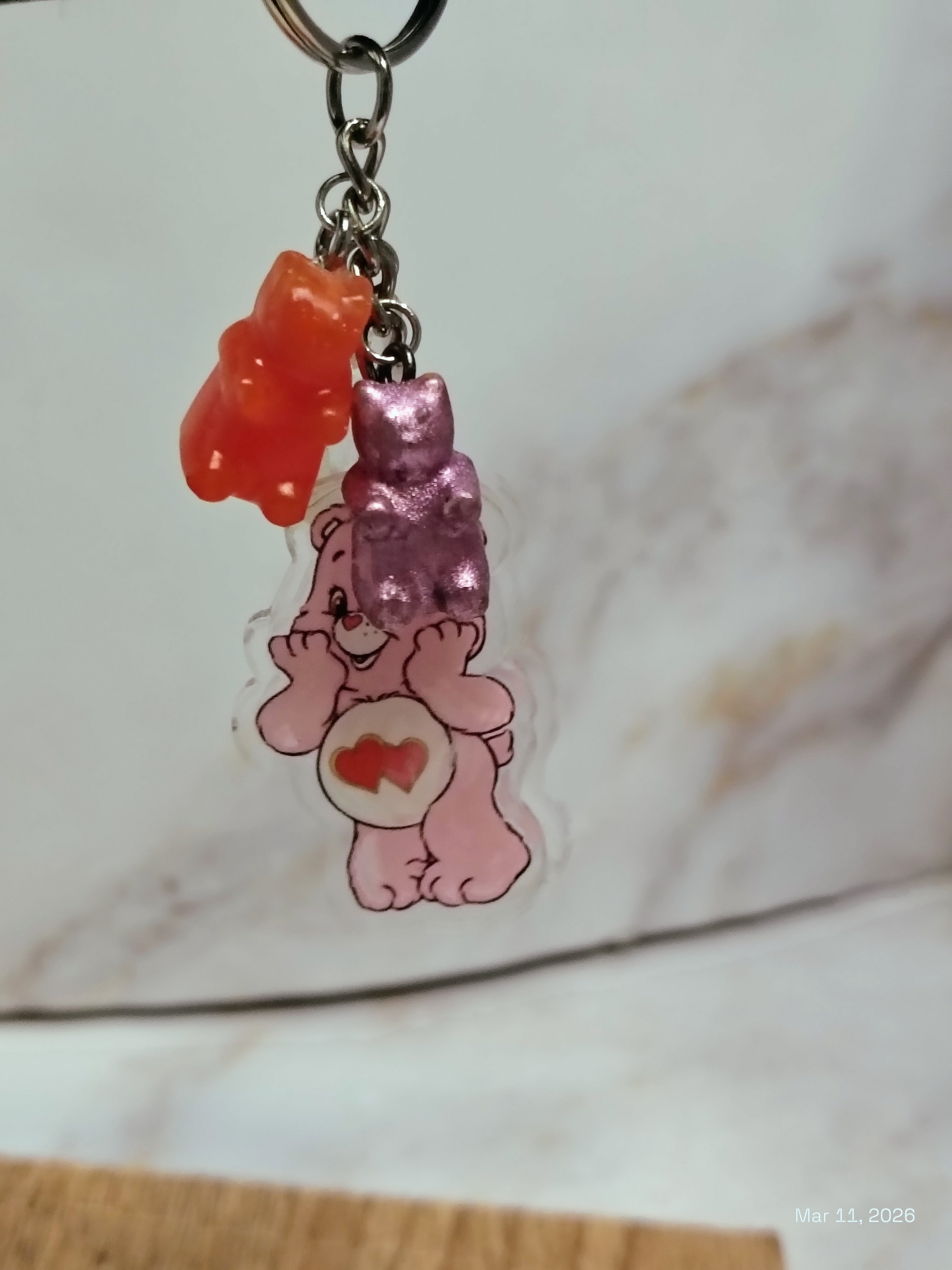 Care Bear keychain