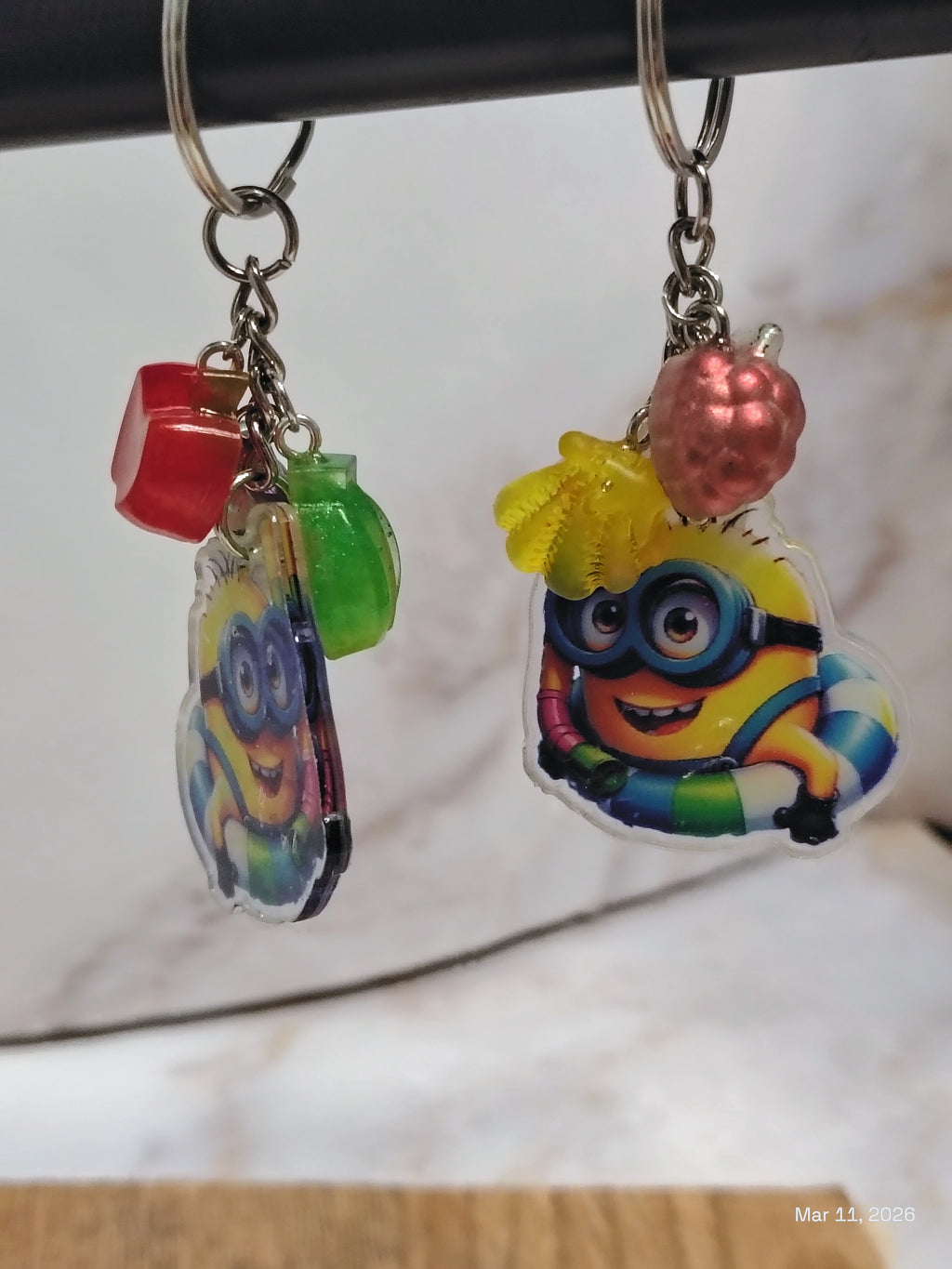 Minion keychains