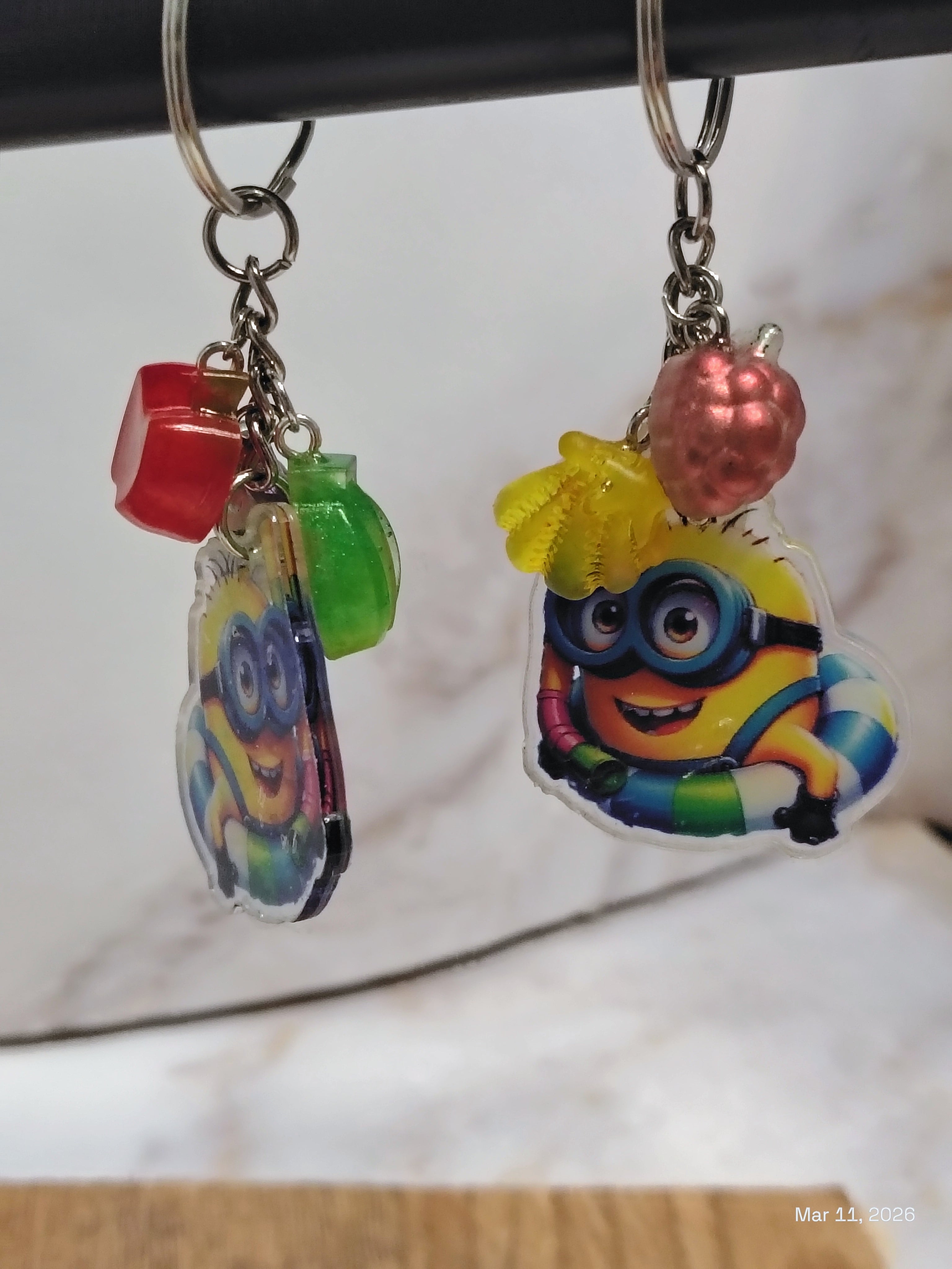 Minion keychains