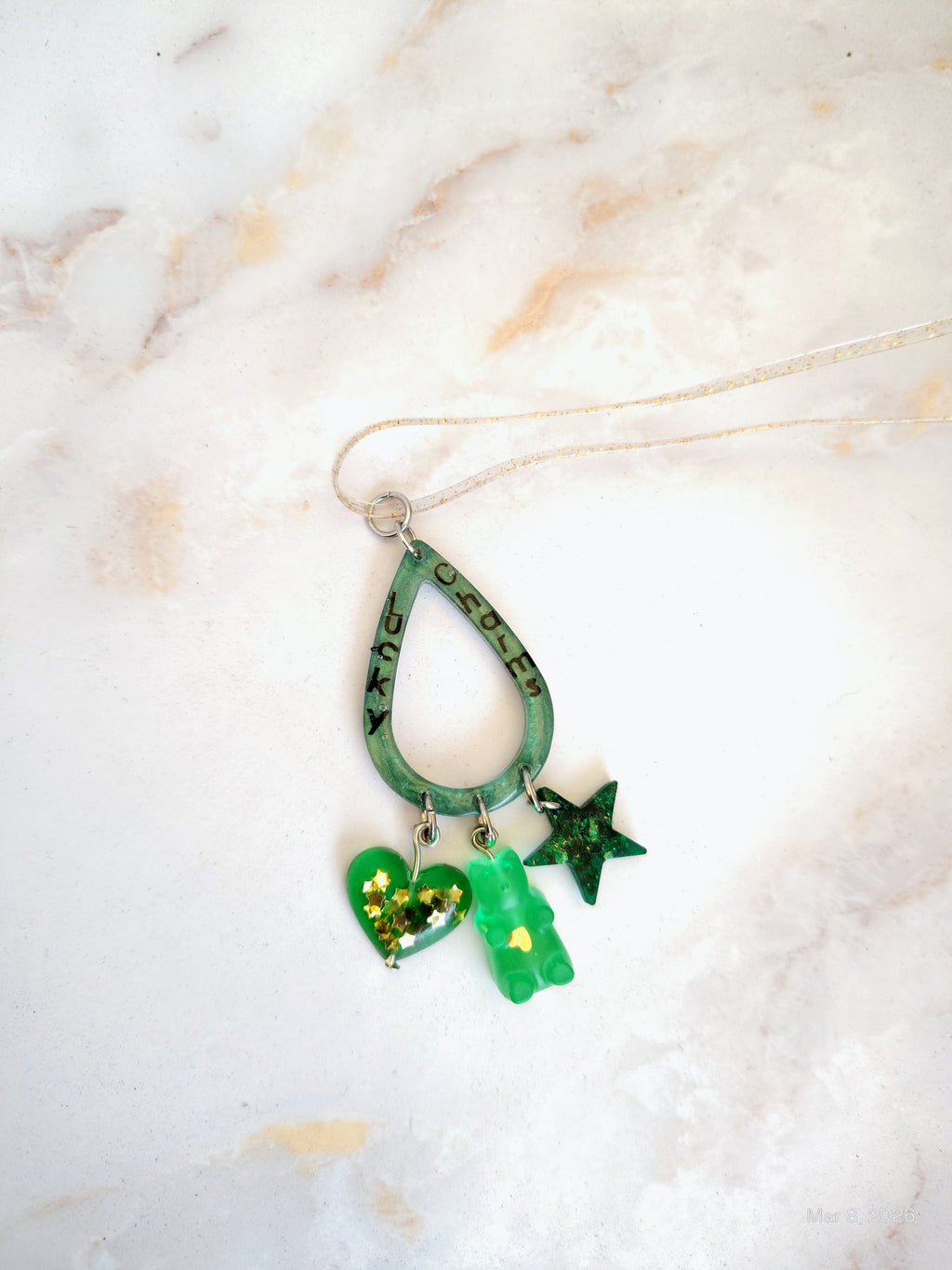 St Patrick's Day pendant