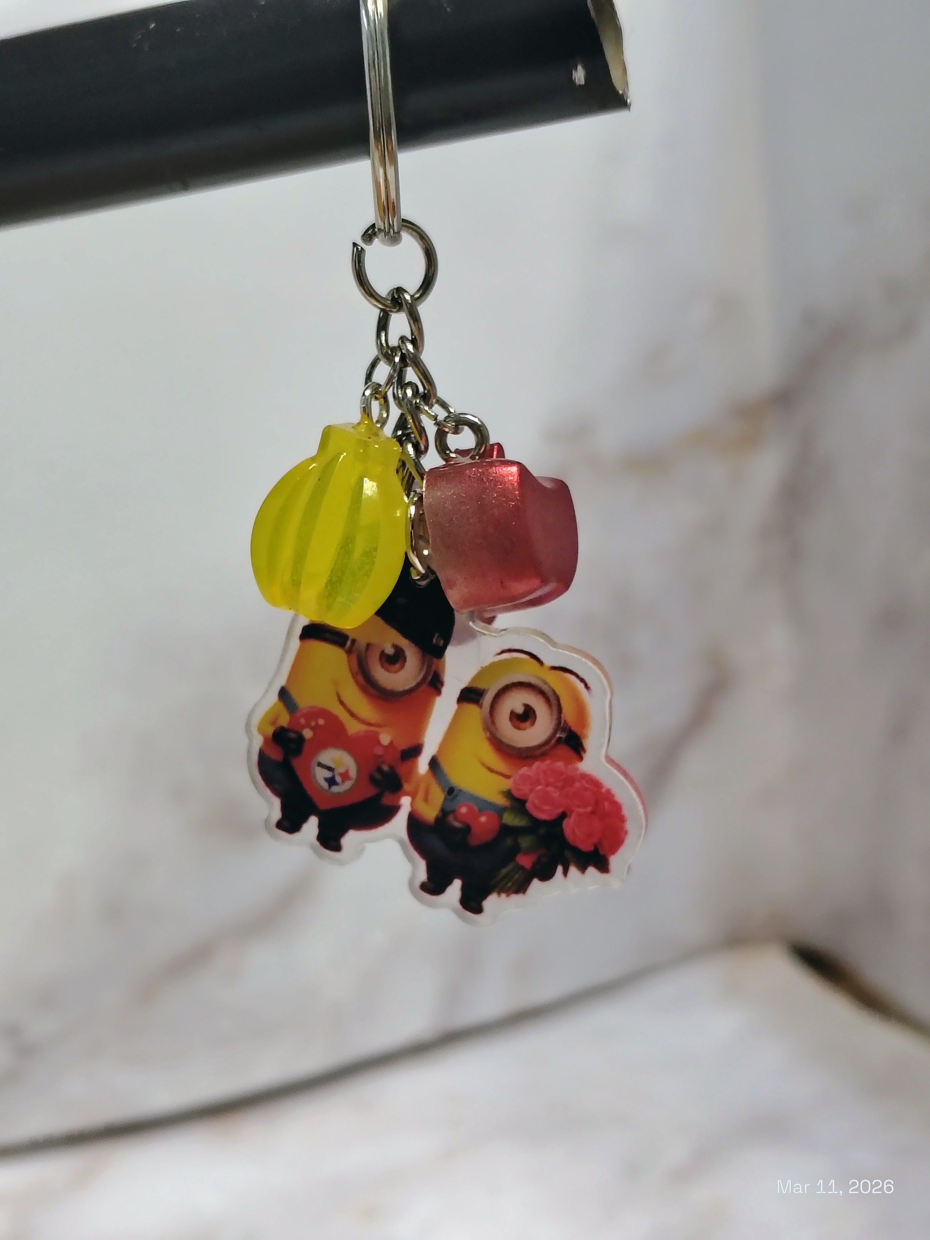 Minion keychains