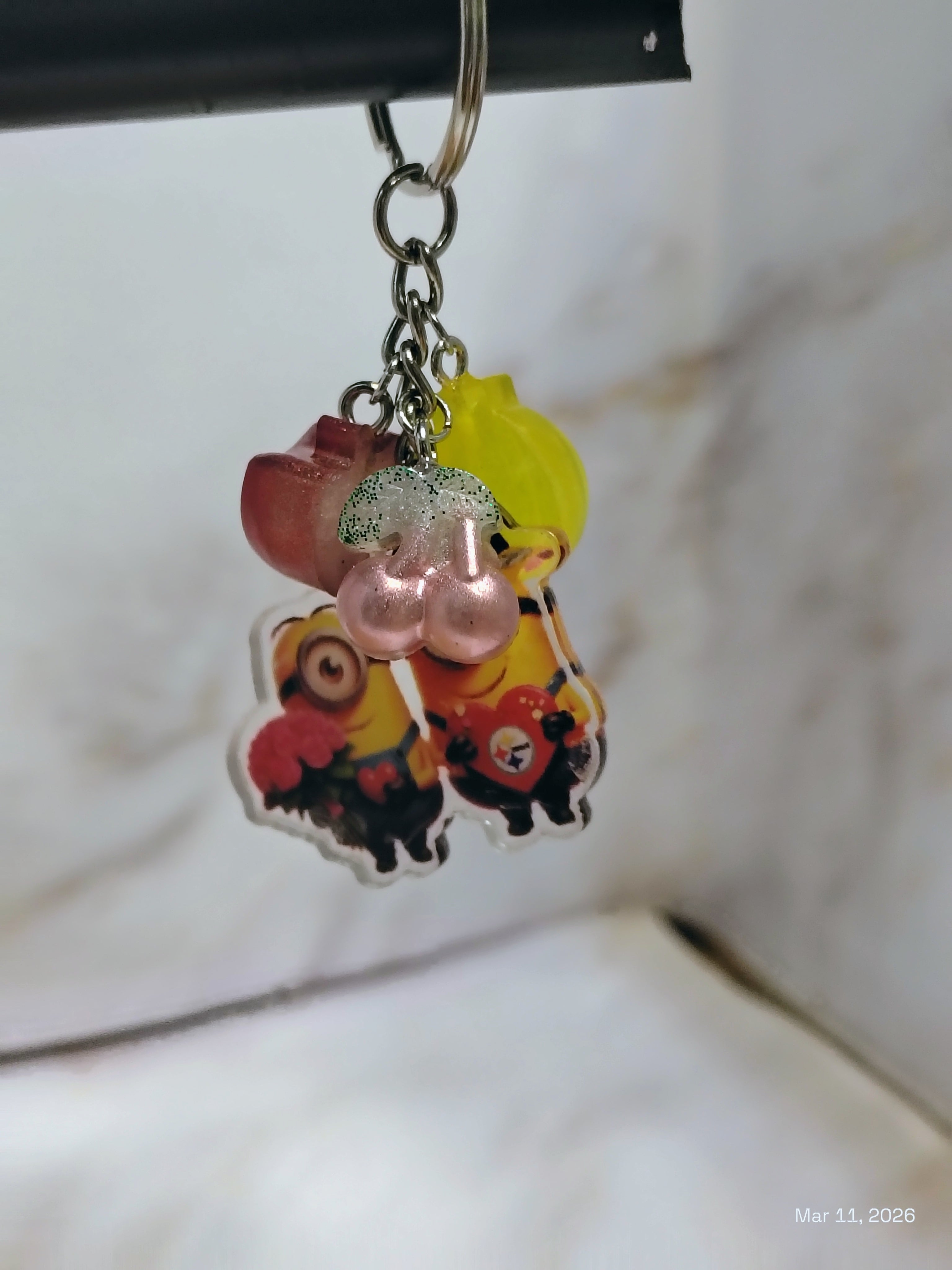Minion keychains