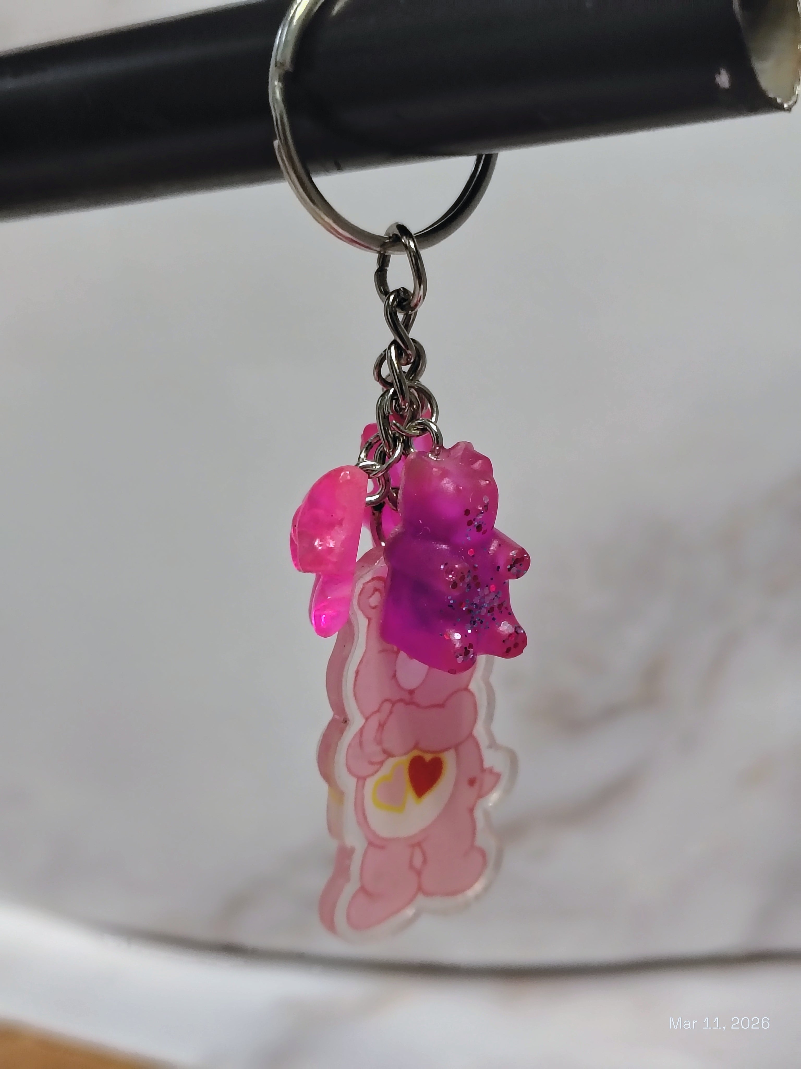 Care Bear keychain