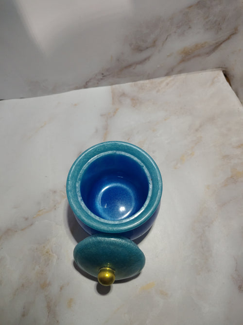 Blue jar