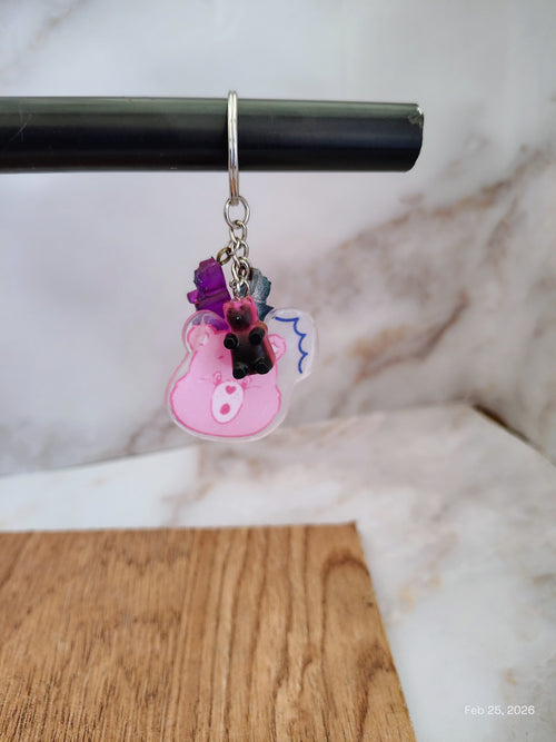 Care Bear keychain