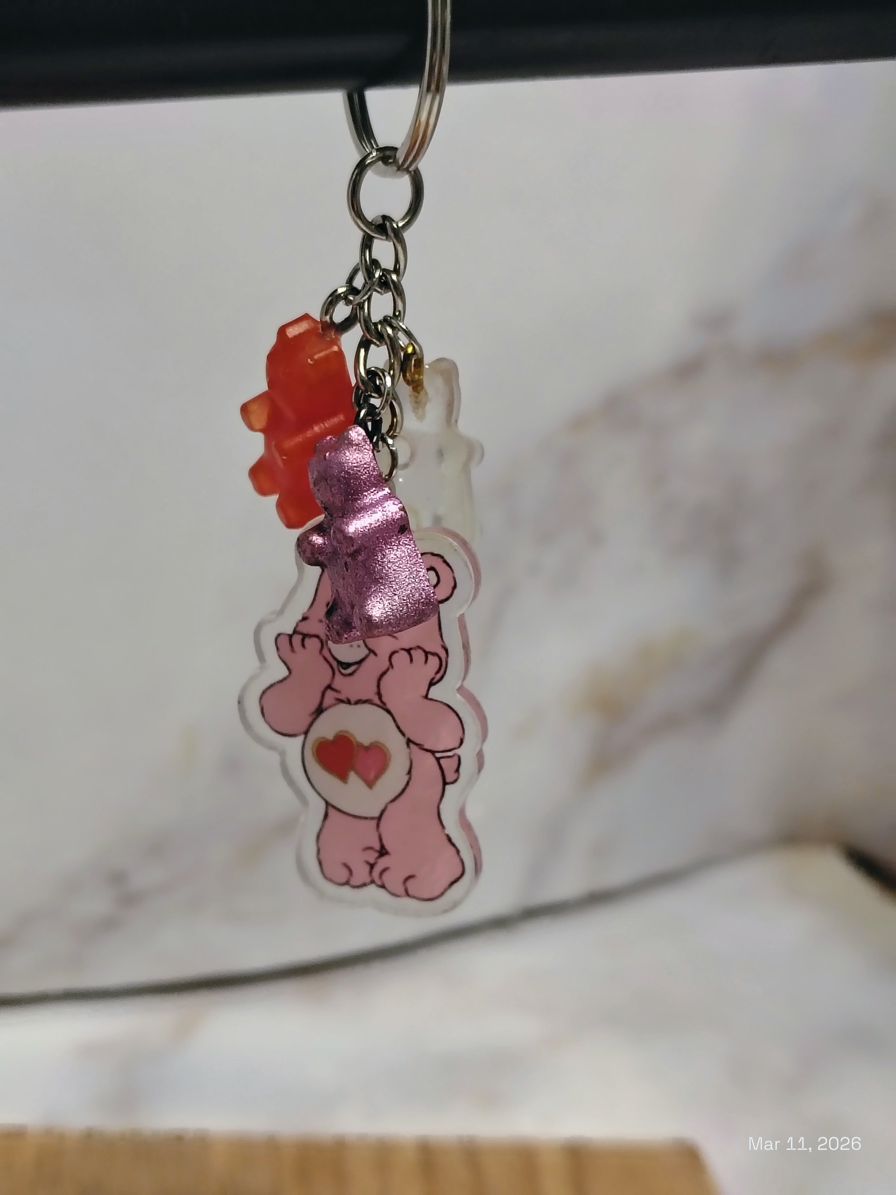Care Bear keychain