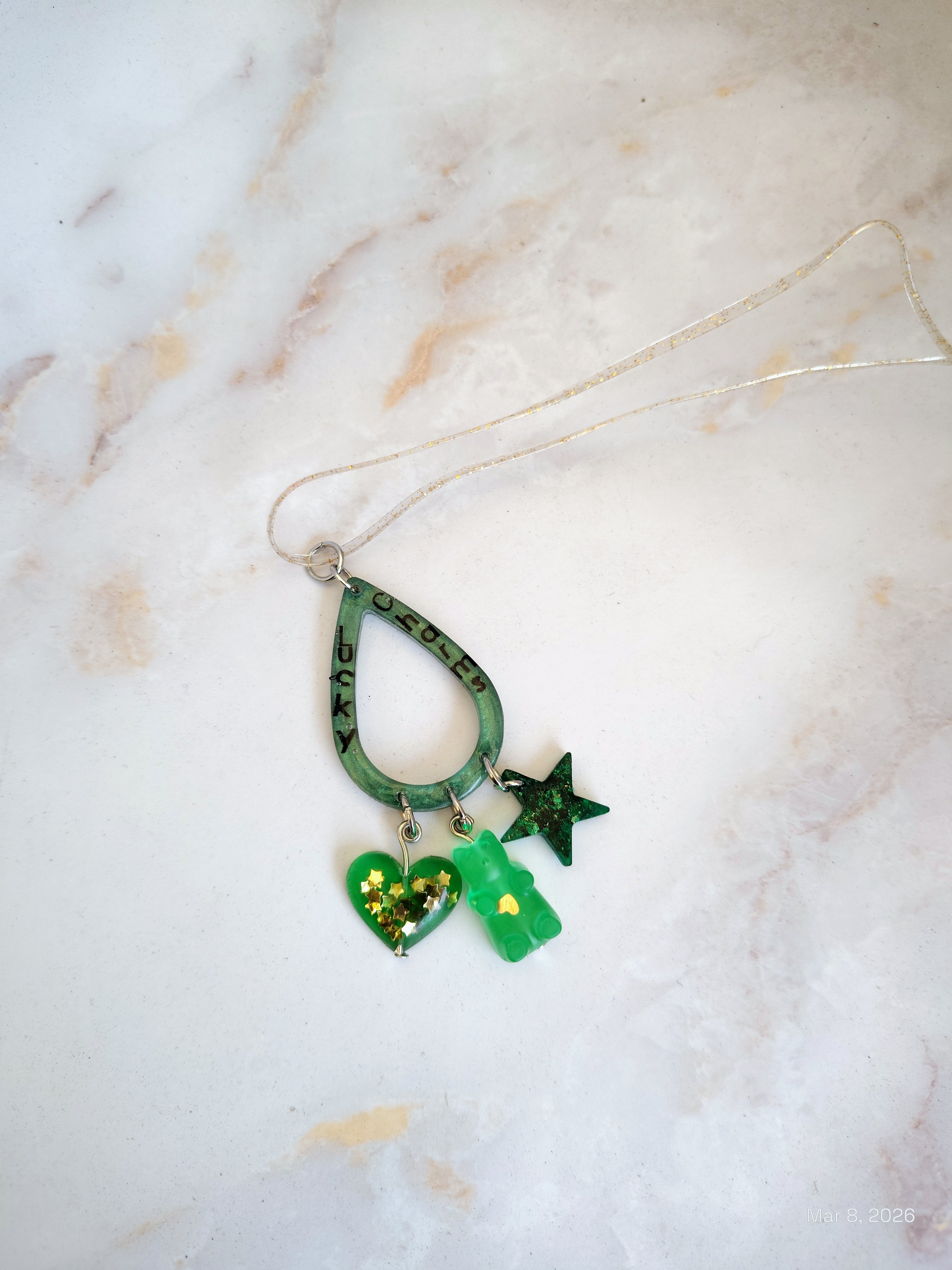 St Patrick's Day pendant
