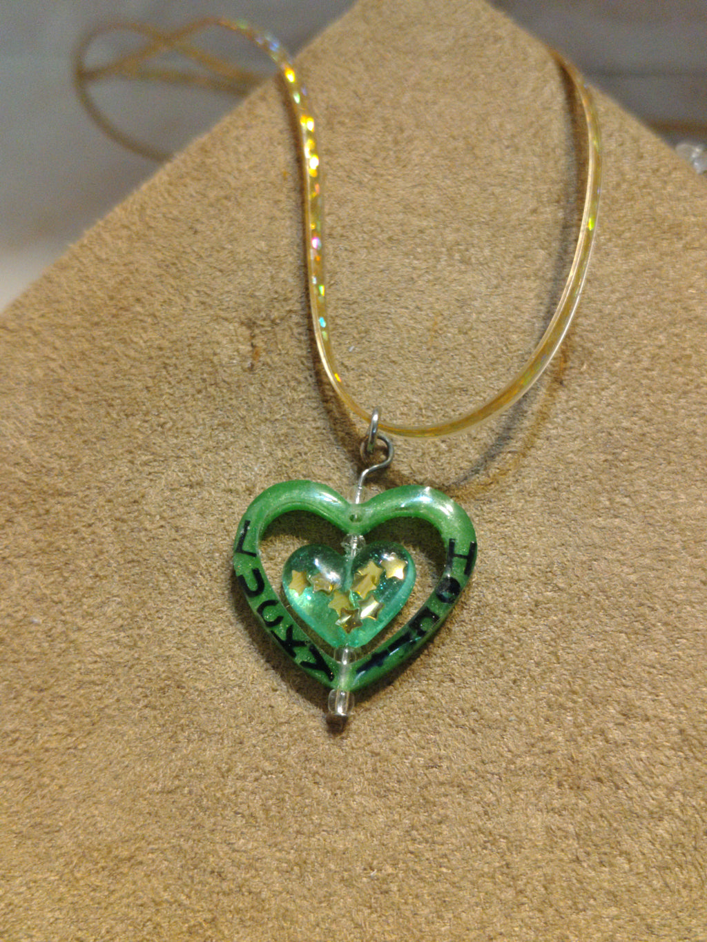 Lucky heart pendant