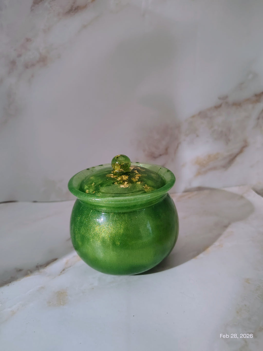 St Patrick's Day luck jar