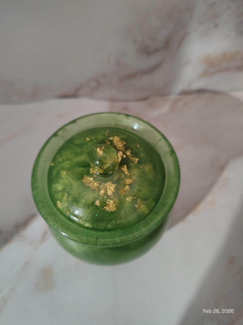 St Patrick's Day luck jar