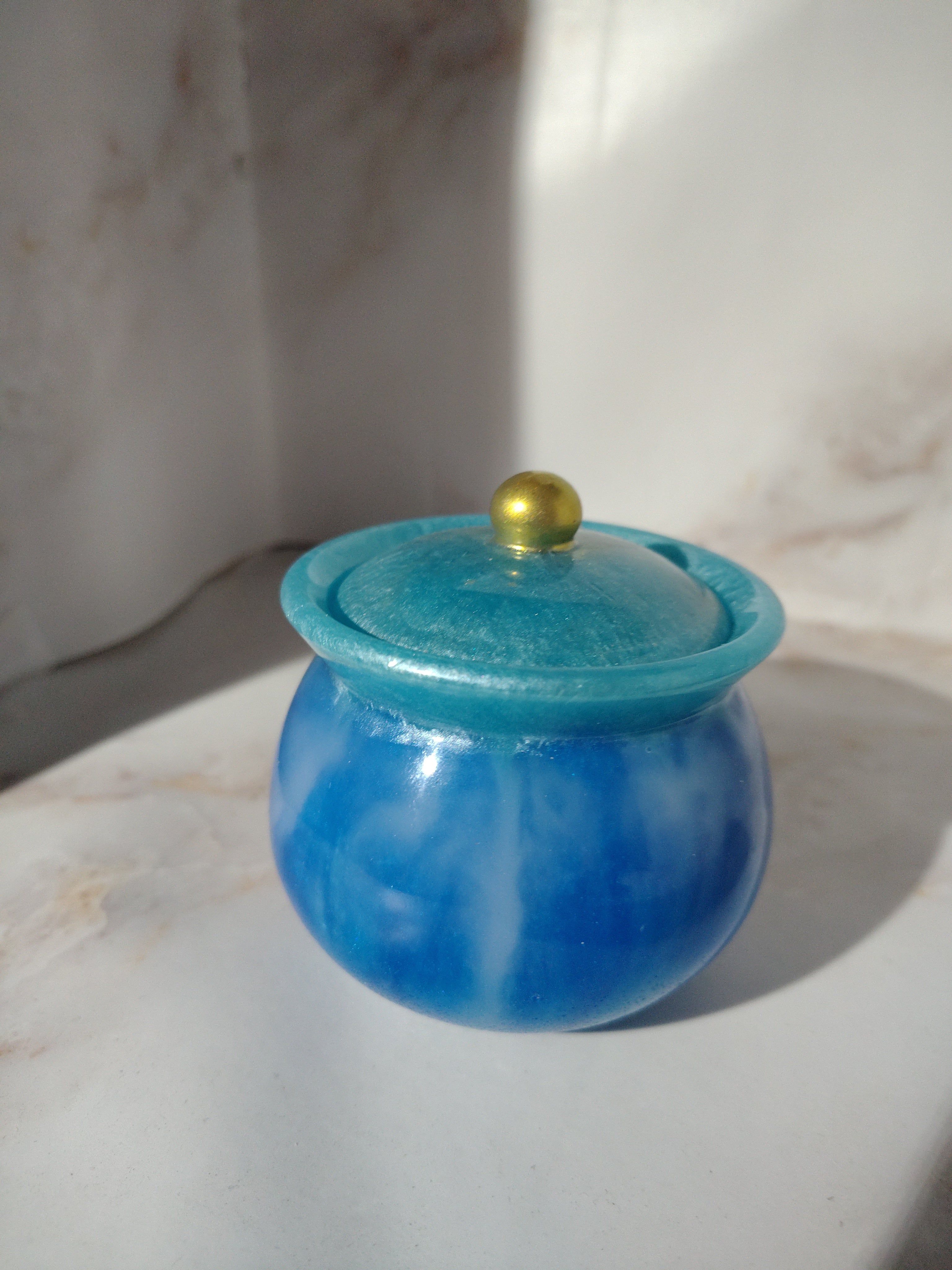 Blue jar
