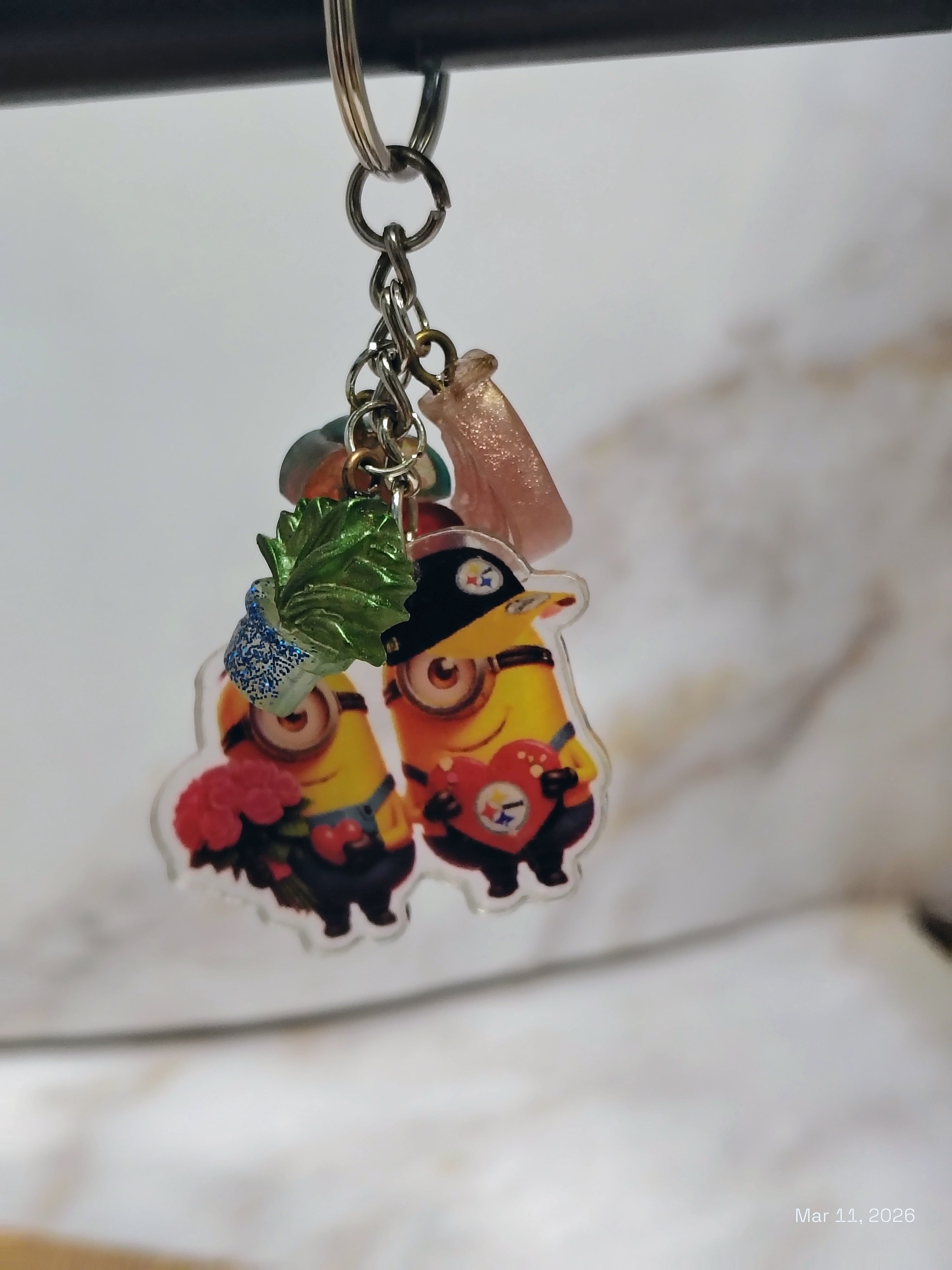 Minion keychains