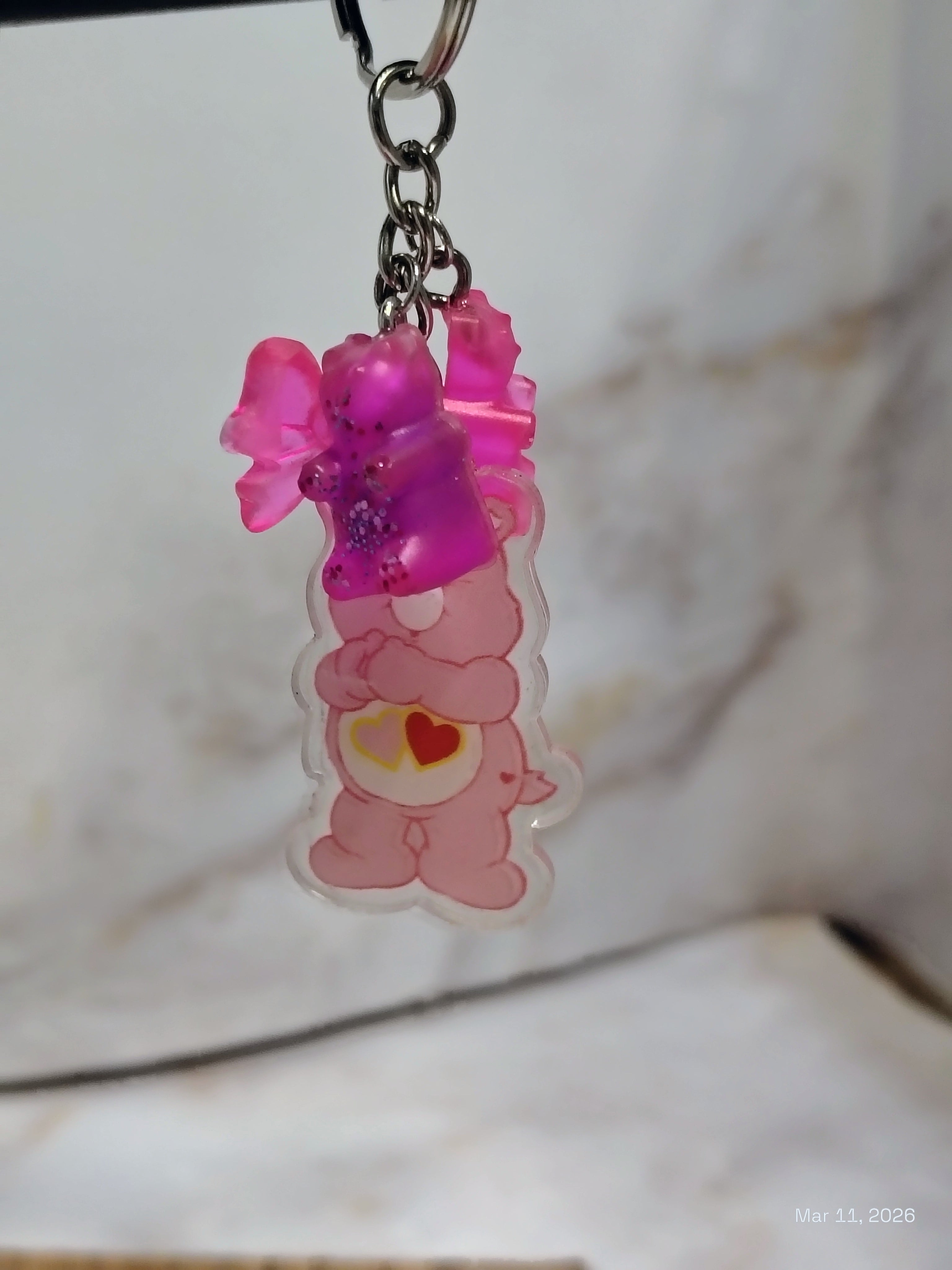 Care Bear keychain