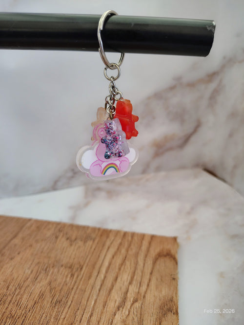 Care Bear keychain
