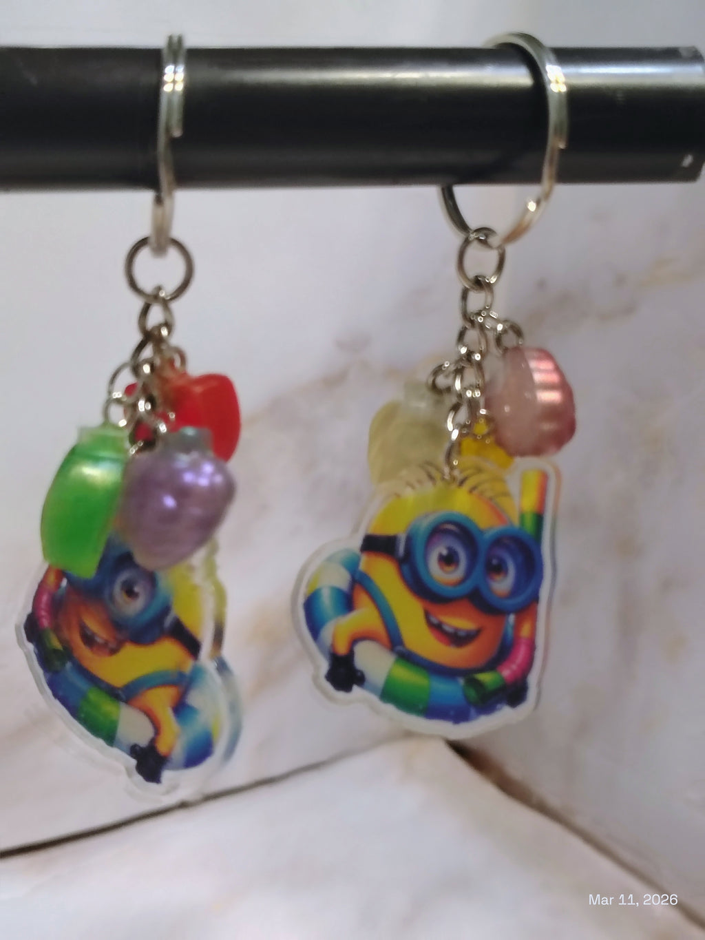 Minion keychains
