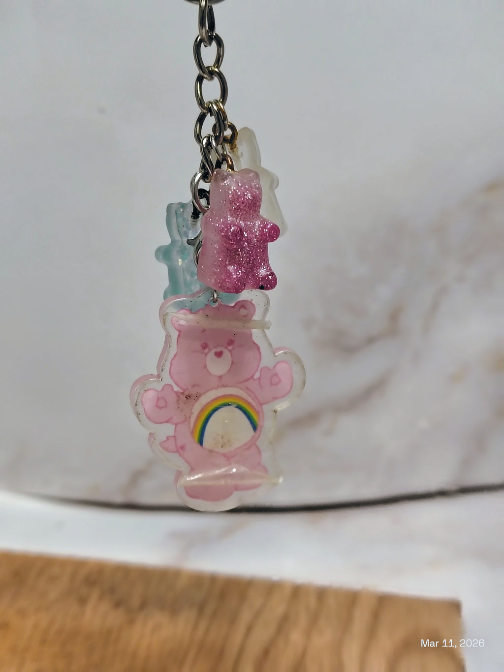 Care Bear keychain