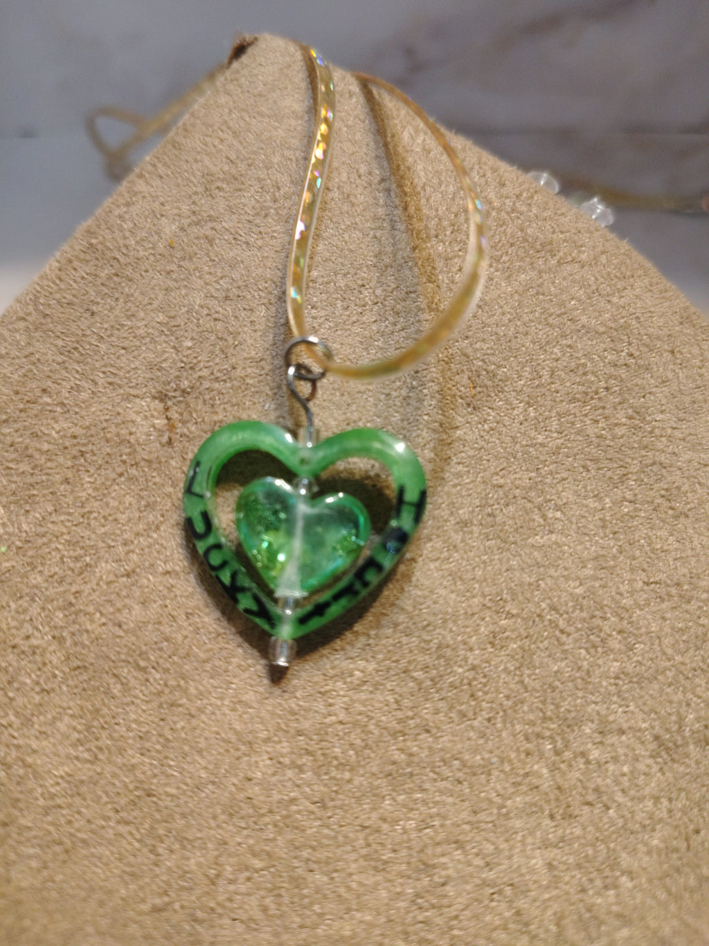 Lucky heart pendant